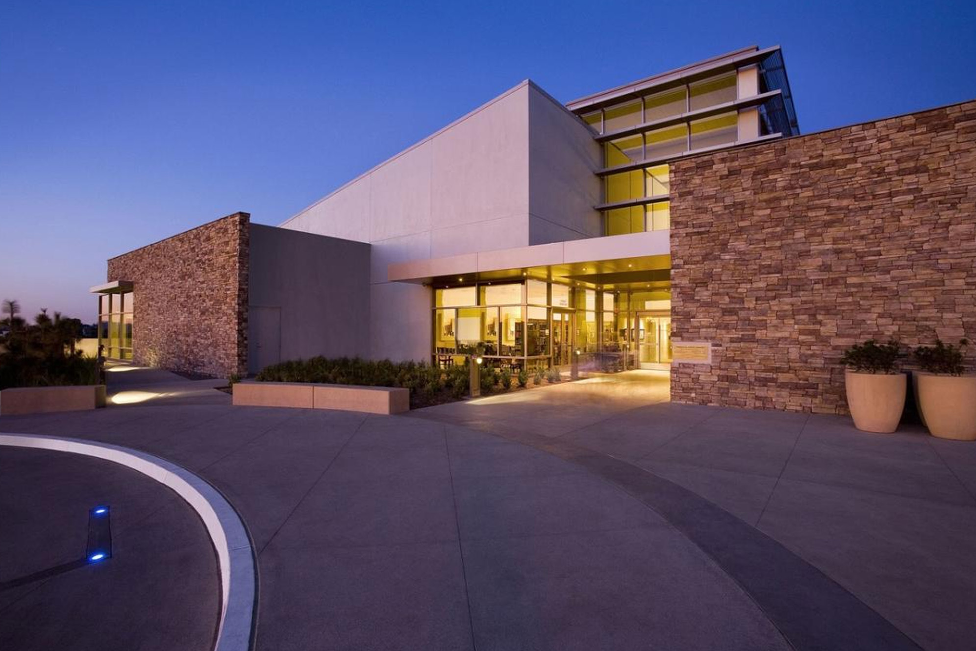 Modern upscale office interior